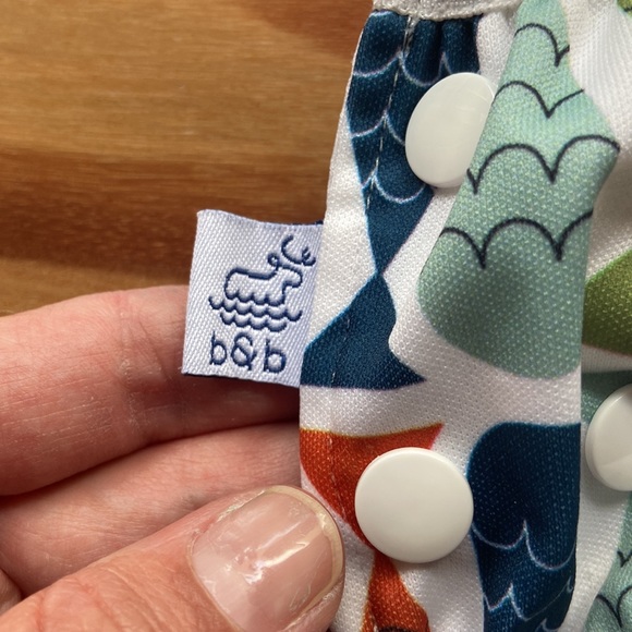 Beau + Belle Swim Diaper Cover 9-12m - Picture 3 of 7